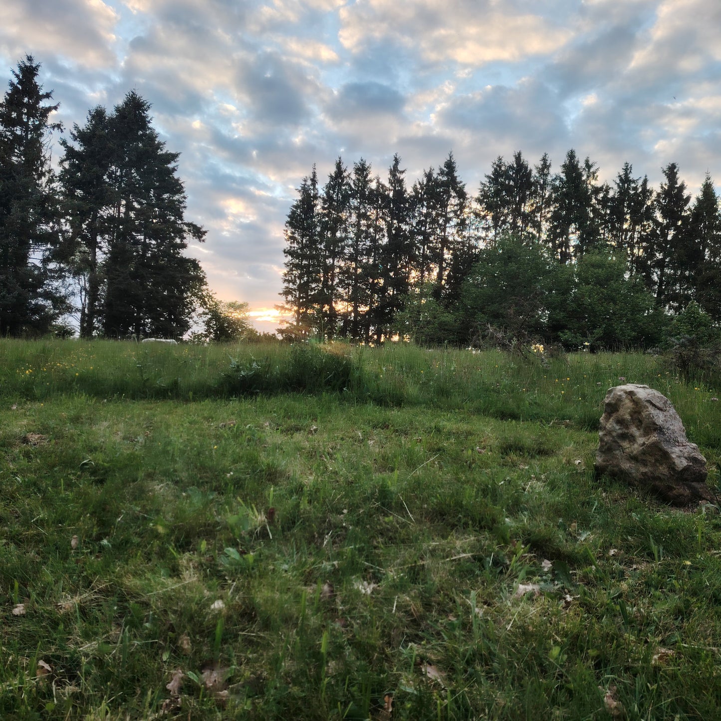 La magie du coucher du soleil