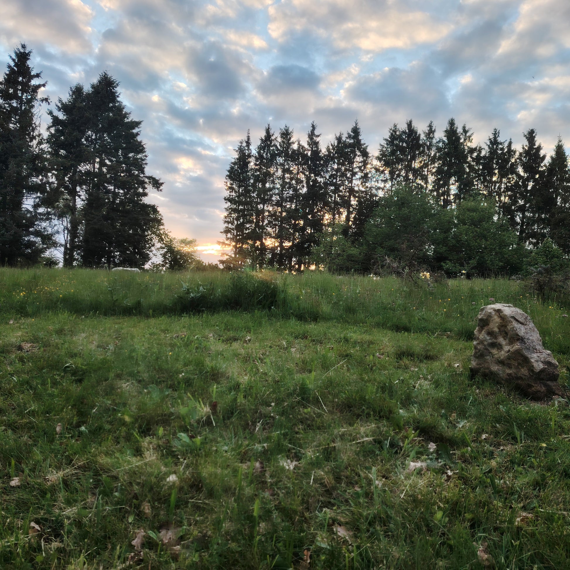 La magie du coucher du soleil